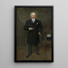 Portrait von Sir Campbell Clarke - Jean Béraud — gerahmtes Bild an der Wand