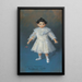 Portrait von Jacques Blumenthal im Alter von drei Jahren - Jean Béraud — gerahmtes Bild an der Wand