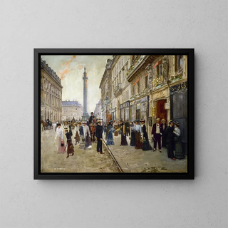 Jean Braud - Sortie des ouvrires de la maison Paquin.webp