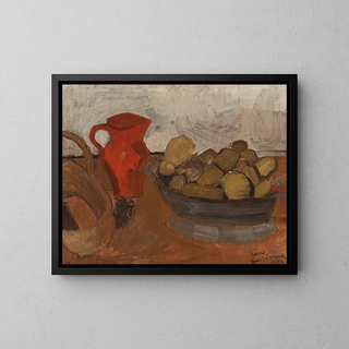 Jean Brusselmans - Nature morte au pichet rouge.webp