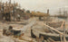 Le Chantier naval - Jean-Charles Cazin — Ansicht des Kunstwerks