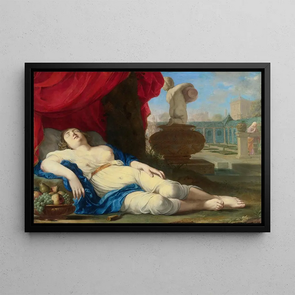 Jean Daret - Jeune Femme Endormie Dit Aussi la Belle Du Canet.webp
