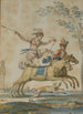 Akrobaten zu Pferd - Jean Démosthène Dugourc — Ansicht des Kunstwerks