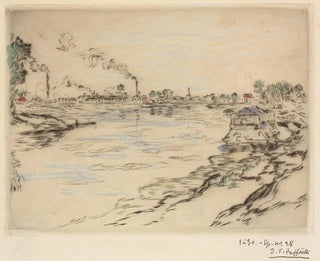 Jean Franois Raffalli - La Seine  Asnires.webp