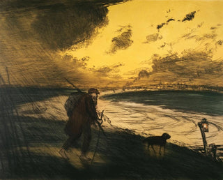 L'orage - Jean François Raffaëlli — Ansicht des Kunstwerks