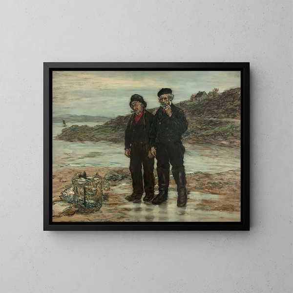 Fischer von Schottland - Jean François Raffaëlli — gerahmtes Bild an der Wand