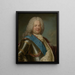 Portrait von Stanislas Leszczynski 1677-1766 - Jean Girardet — gerahmtes Bild an der Wand