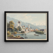 Vue de Thoune - Jean Henri Baumann — gerahmtes Bild an der Wand