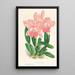 Cattleya Malouana - Jean Jules Linden — gerahmtes Bild an der Wand