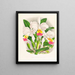 Cattleya kimballiana - Jean Jules Linden — gerahmtes Bild an der Wand