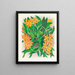 Épidendrum vitellin - Jean Jules Linden — gerahmtes Bild an der Wand