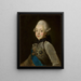 Portrait d'enfance de Paul Ier - Jean-Louis Voille — gerahmtes Bild an der Wand