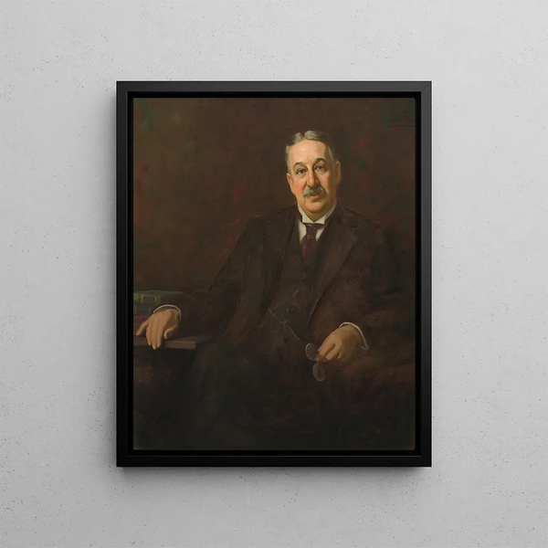 King Camp Gillette - Jean Mannheim — gerahmtes Bild an der Wand