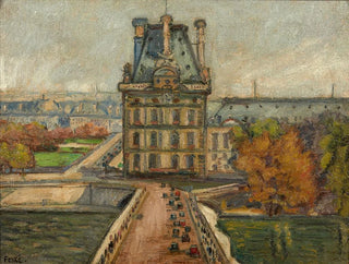 Pont du Carrousel - Jean Misceslas Peské — Ansicht des Kunstwerks