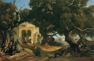 Jean Nicolas Henri de Chacaton - A Desert Encampment.webp