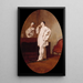 Der Mime Charles Deburau 1829-1873 in Pierrot-Kostüm - Jean Pezous — gerahmtes Bild an der Wand