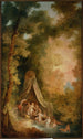 Baden in einem Park - Jean Pierre Norblin — Ansicht des Kunstwerks