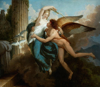 La Réunion de Cupidon et Psyché - Jean Pierre Saint-Ours — Ansicht des Kunstwerks