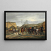 Les honneurs du pied - Jean Richard Goubie — gerahmtes Bild an der Wand