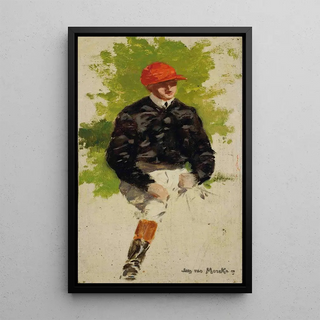Jean van Marcke de Lummen - Etude pour un Jockey.webp