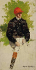 Studie für einen Jockey - Jean van Marcke de Lummen — Ansicht des Kunstwerks