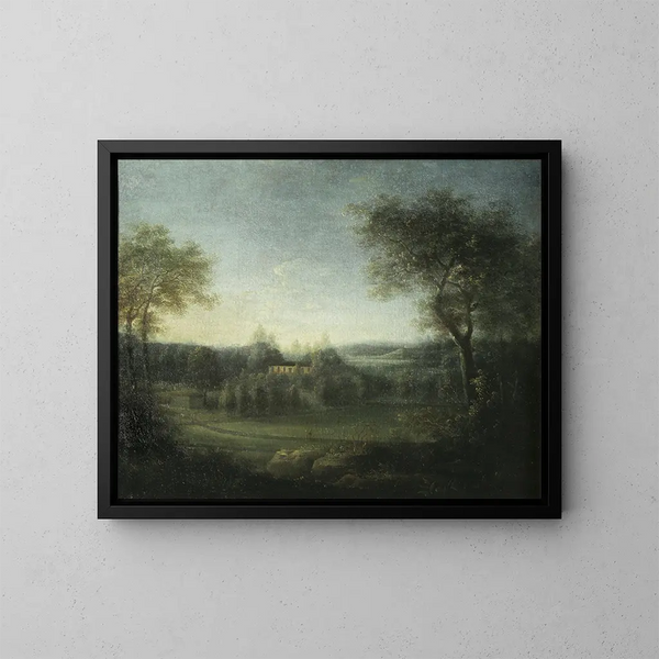 Rosendal aus südöstlicher Sicht - Jeanna Elisabeth Ekerman — gerahmtes Bild an der Wand