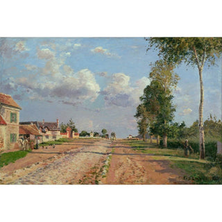 Jeanne Pissarro dite Cocotte, Lisant - Camille Pissarro | Reproduction Tableau Décoration murale affiche copie