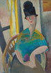 Frau mit Cloche-Hut - Jeanne Hébuterne — Ansicht des Kunstwerks