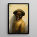 Junge lachend - Jefferson David Chalfant — gerahmtes Bild an der Wand