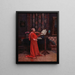 Duo d'Amour - Jehan Georges Vibert — gerahmtes Bild an der Wand