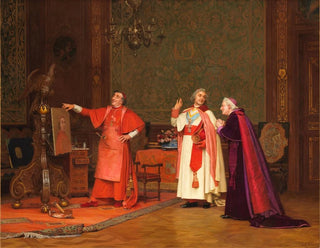 Jehan Georges Vibert - Painted by himself.webp