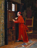 La Vue - Jehan Georges Vibert — Ansicht des Kunstwerks
