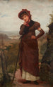 Promenade à la campagne - Jennie Augusta Brownscombe — Ansicht des Kunstwerks