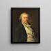 Johan Tobias Sergel der schwedische Bildhauer - Jens Juel — gerahmtes Bild an der Wand
