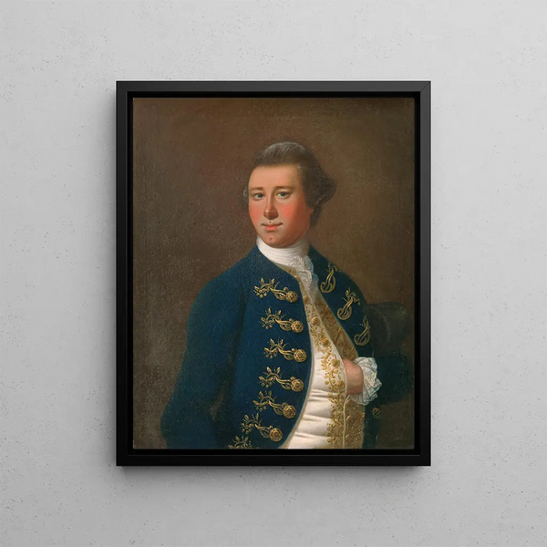 John Dart - Jeremiah Theus — gerahmtes Bild an der Wand