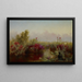 Jagd auf Enten - Jerome Thompson — gerahmtes Bild an der Wand