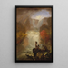 Chant des eaux - Jerome Thompson — gerahmtes Bild an der Wand