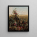 Wildblumen - Jerome Thompson — gerahmtes Bild an der Wand