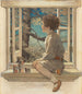 Blöcke der Träume - Jessie Willcox Smith — Ansicht des Kunstwerks