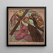 Jesus trifft seine heilige Mutter - Maurice Denis — gerahmtes Bild an der Wand