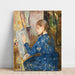 Reproduktion des Gemäldes Junge Frau beim Schreiben - Berthe Morisot