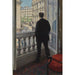Reproduktion des Gemäldes junger Mann an seinem Fenster - Gustave Caillebotte