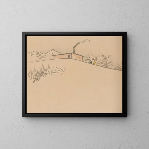 Hogajo Pl12 - Jiro Takeuchi — gerahmtes Bild an der Wand