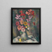 Der letzte stirbt - Julius Schubert — gerahmtes Bild an der Wand