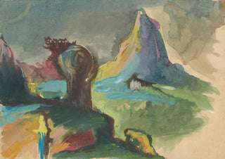 Jn Novk - Fairytale Landscape David and Goliath.webp