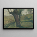 Landschaft von Novozmock - John Thain — gerahmtes Bild an der Wand