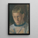 Portrait eines Jungen - John Thain — gerahmtes Bild an der Wand