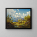 Landschaftsmotiv des Numme-Tals in Norwegen - Joachim Frich — gerahmtes Bild an der Wand