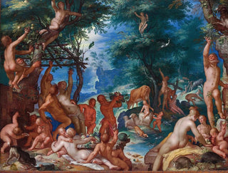 L'Âge d'or - Joachim Wtewael — Ansicht des Kunstwerks