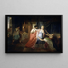 Proculeius, das Cleopatra daran hindert, sich zu ersticken - Joannes Echarius Carolus Alberti — gerahmtes Bild an der Wand